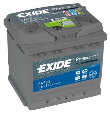 Baterie auto EXIDE 079TEPremium 12V 53AH, 540A