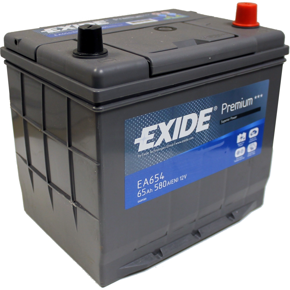 Baterie auto EXIDE EA654 PREMIUM 12V 65AH, 580A