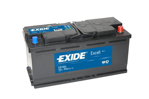 Baterie auto EXIDE EB1100 EXCELL 12V 110AH, 850A