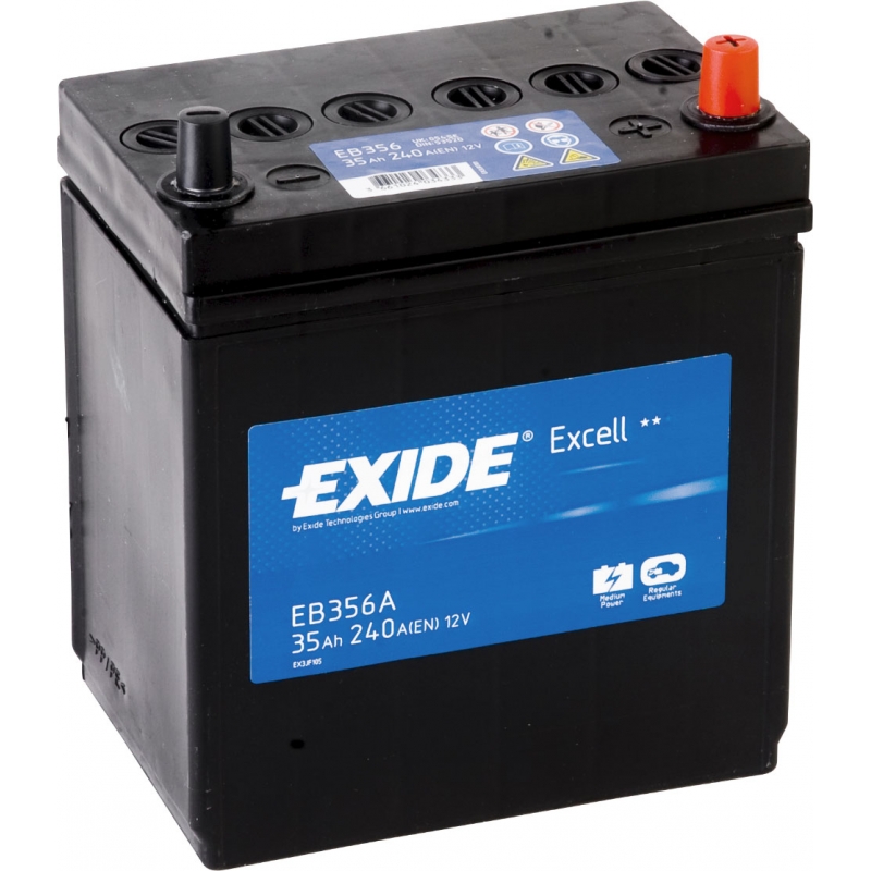 Baterie auto EXIDE EB356A EXCELL 12V 35AH, 240A