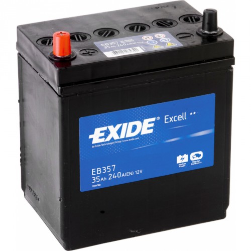 Baterie auto EXIDE EB357 EXCELL 12V 35AH, 240A Baterie auto EXIDE EB357 EXCELL 12V 35AH, 240A