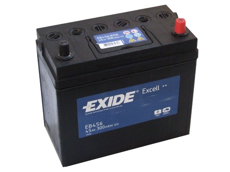 Baterie auto EXIDE EB456 EXCELL 12V 45AH, 330A