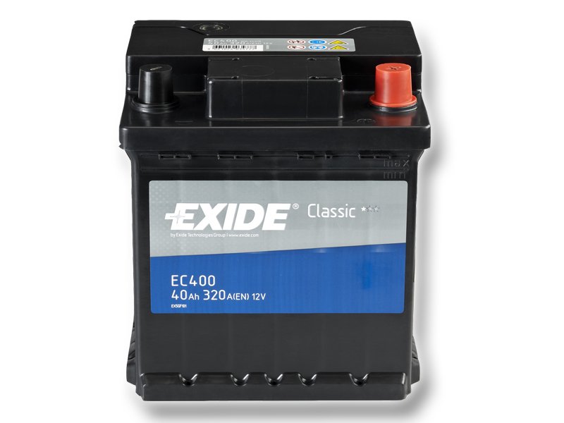 Baterie auto EXIDE EC400 CLASSIC 12V 40AH, 320A