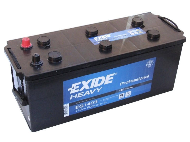Baterie auto EXIDE EG1403 PROFESSIONAL 12V 140AH, 800A Baterie auto EXIDE EG1403 PROFESSIONAL 12V 140AH, 800A