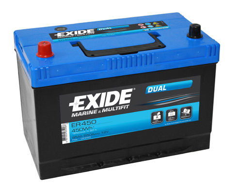 Baterie auto EXIDE ER450 DUAL 12V 95AH, 650A