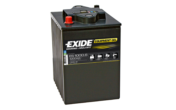 Baterie auto EXIDE ES1000-6 EQUIPMENT GEL 6V 190AH, 750A