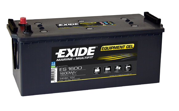 Baterie auto EXIDE ES1600 EQUIPMENT GEL 12V 140AH, 900A