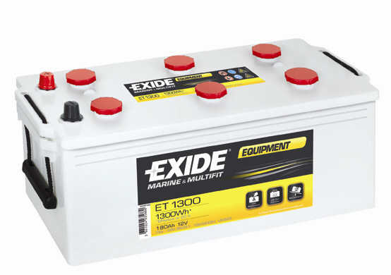 Baterie auto EXIDE ET1300 EQUIPMENT 12V 180AH, 900A Baterie auto EXIDE ET1300 EQUIPMENT 12V 180AH, 900A