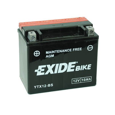 Baterie motocicleta EXIDE EBYTX12-BS MAINTENANCE FREE 12V 10AH, 150A Baterie motocicleta EXIDE EBYTX12-BS MAINTENANCE FREE 12V 10AH, 150A