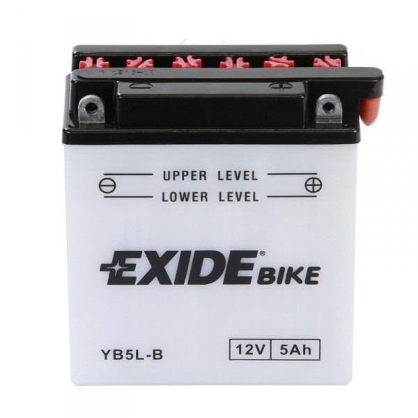 Baterie motocicleta EXIDE EBYB5L-B CONVENTIONAL 12V 5AH, 65A Baterie motocicleta EXIDE EBYB5L-B CONVENTIONAL 12V 5AH, 65A