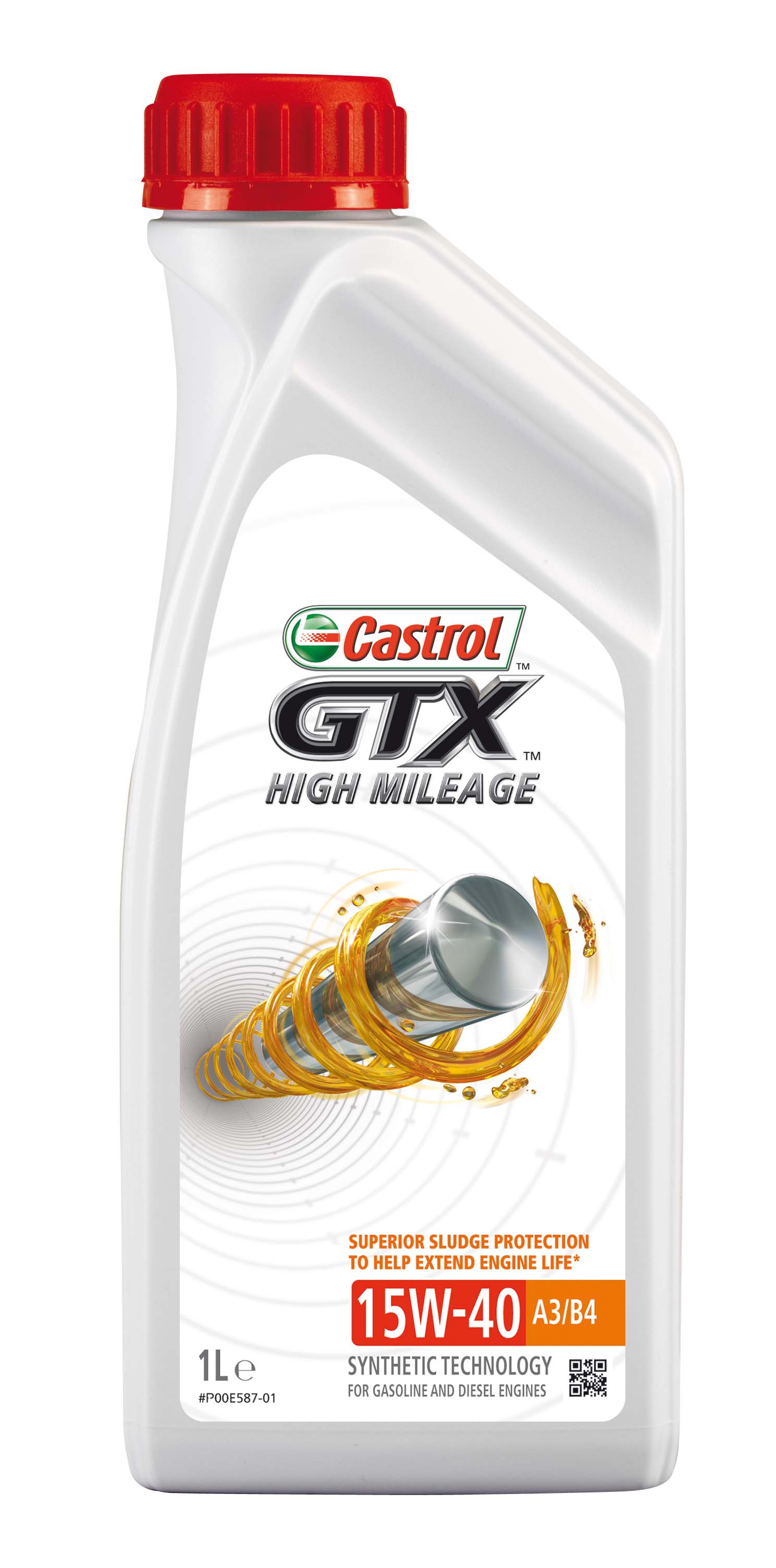 ULEI MOTOR CASTROL GTX HIGH MILEAGE 15W40 1L