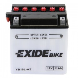 Baterie motocicleta EXIDE EBYB10L-A2 CONVENTIONAL 12V 11AH, 130A Baterie motocicleta EXIDE EBYB10L-A2 CONVENTIONAL 12V 11AH, 130A