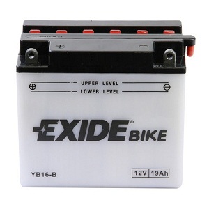 Baterie motocicleta EXIDE EBYB16-B CONVENTIONAL 12V 19AH, 190A