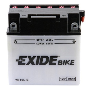 Baterie motocicleta EXIDE EBYB16L-B CONVENTIONAL 12V 19AH, 190A