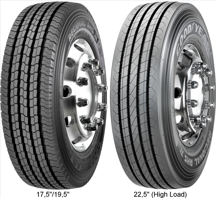 Anvelopa vara GOODYEAR REGIONAL RHS II 245/70 R17.5 136/134M