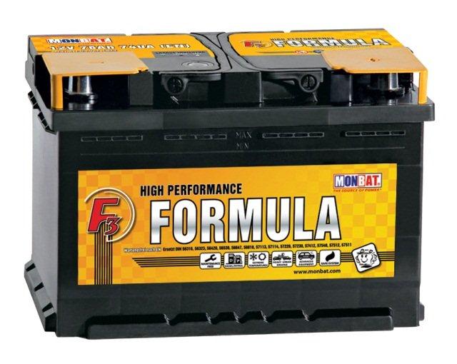 Baterie auto MONBAT FORMULA 12V 45AH, 360A Baterie auto MONBAT FORMULA 12V 45AH, 360A