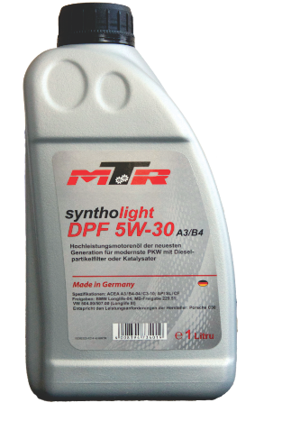 Ulei motor MTR Syntholight DPF 5W30 1L Ulei motor MTR Syntholight DPF 5W30 1L