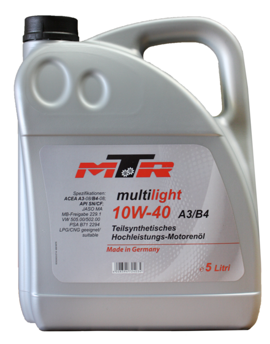 Ulei motor MTR Multilight 10W-40 5L