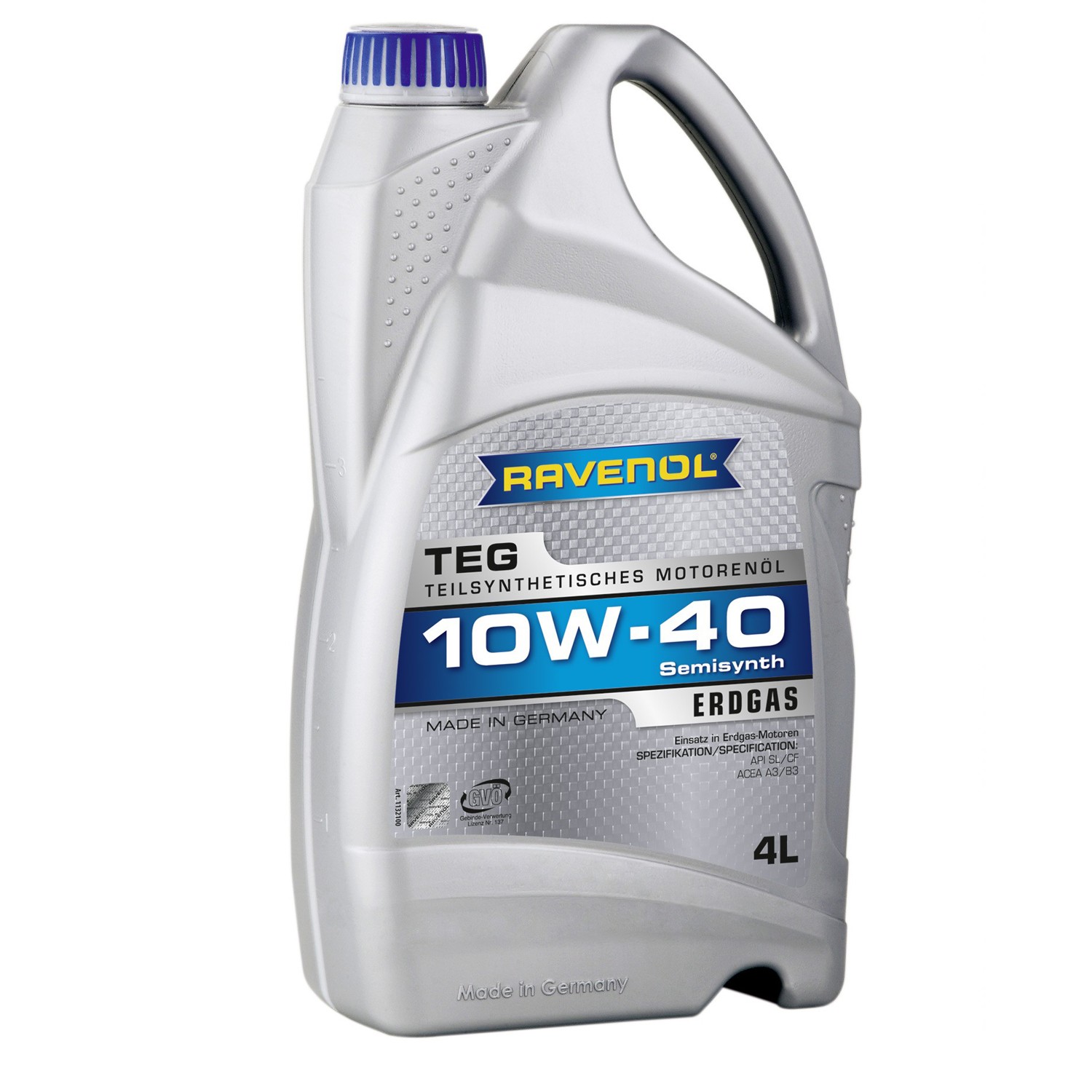 ULEI MOTOR RAVENOL 1132100 TEG Gasmotor 10W-40 4L ULEI MOTOR RAVENOL 1132100 TEG Gasmotor 10W-40 4L