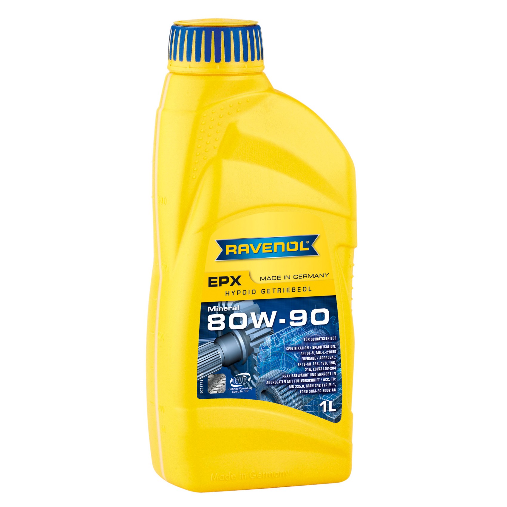 ULEI TRANSMISIE RAVENOL 1223205 EPX 80W-90 GL5 1L