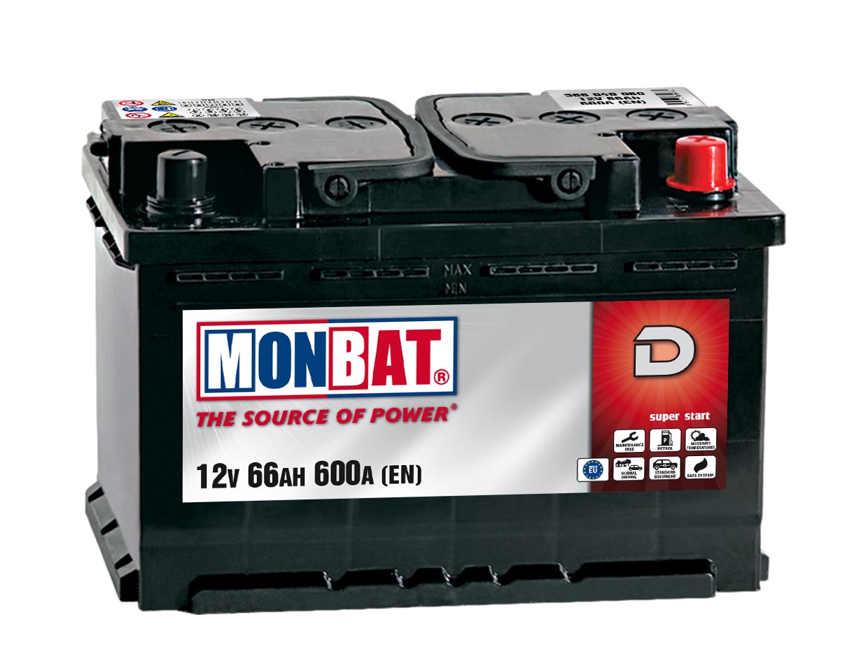 Baterie auto MONBAT Dynamic 12V 75AH, 680A