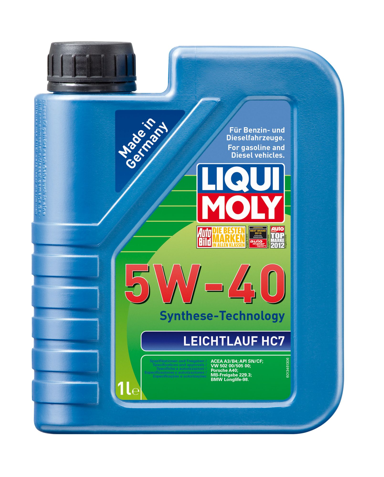 ULEI MOTOR LIQUI MOLY 1346 LEICHTLAUF HC7 5W40 1L