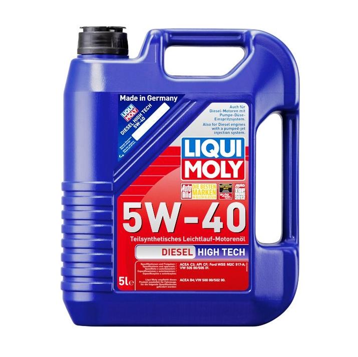 ULEI MOTOR LIQUI MOLY 2696 DIESEL HIGH TECH 5W40 5L