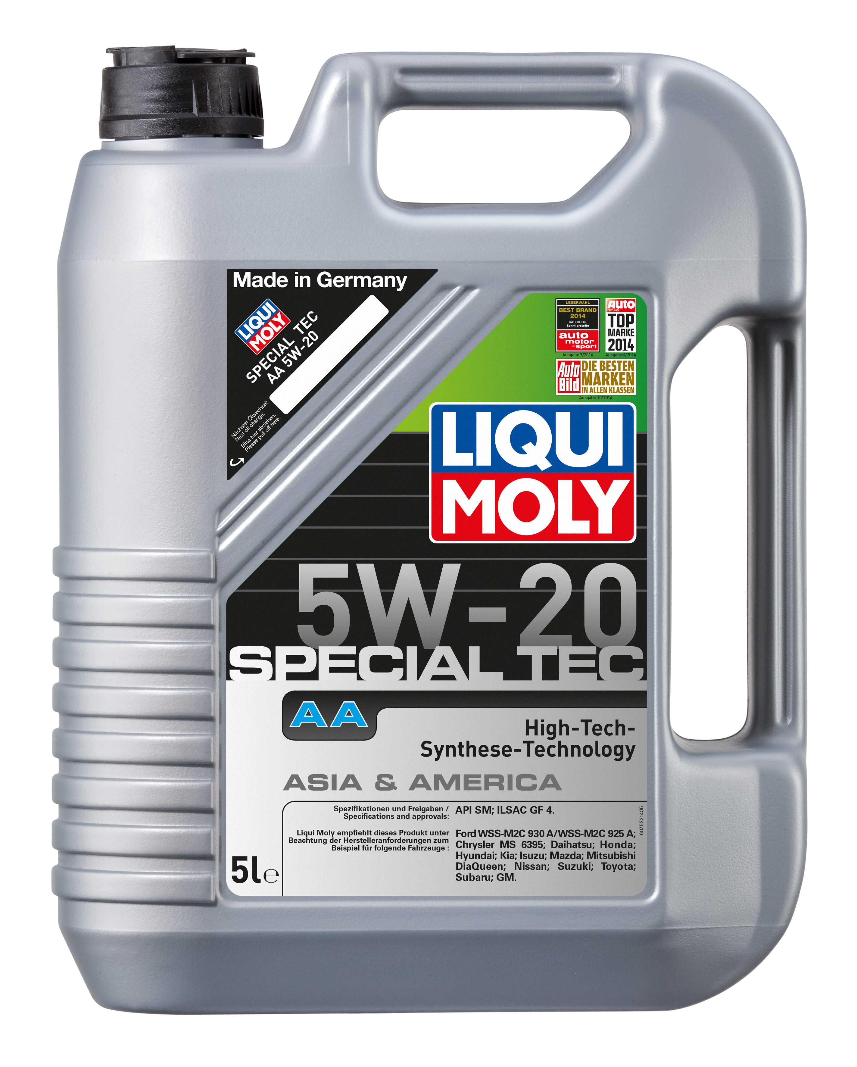 ULEI MOTOR LIQUI MOLY 7532 SPECIAL TEC AA 5W20 5L