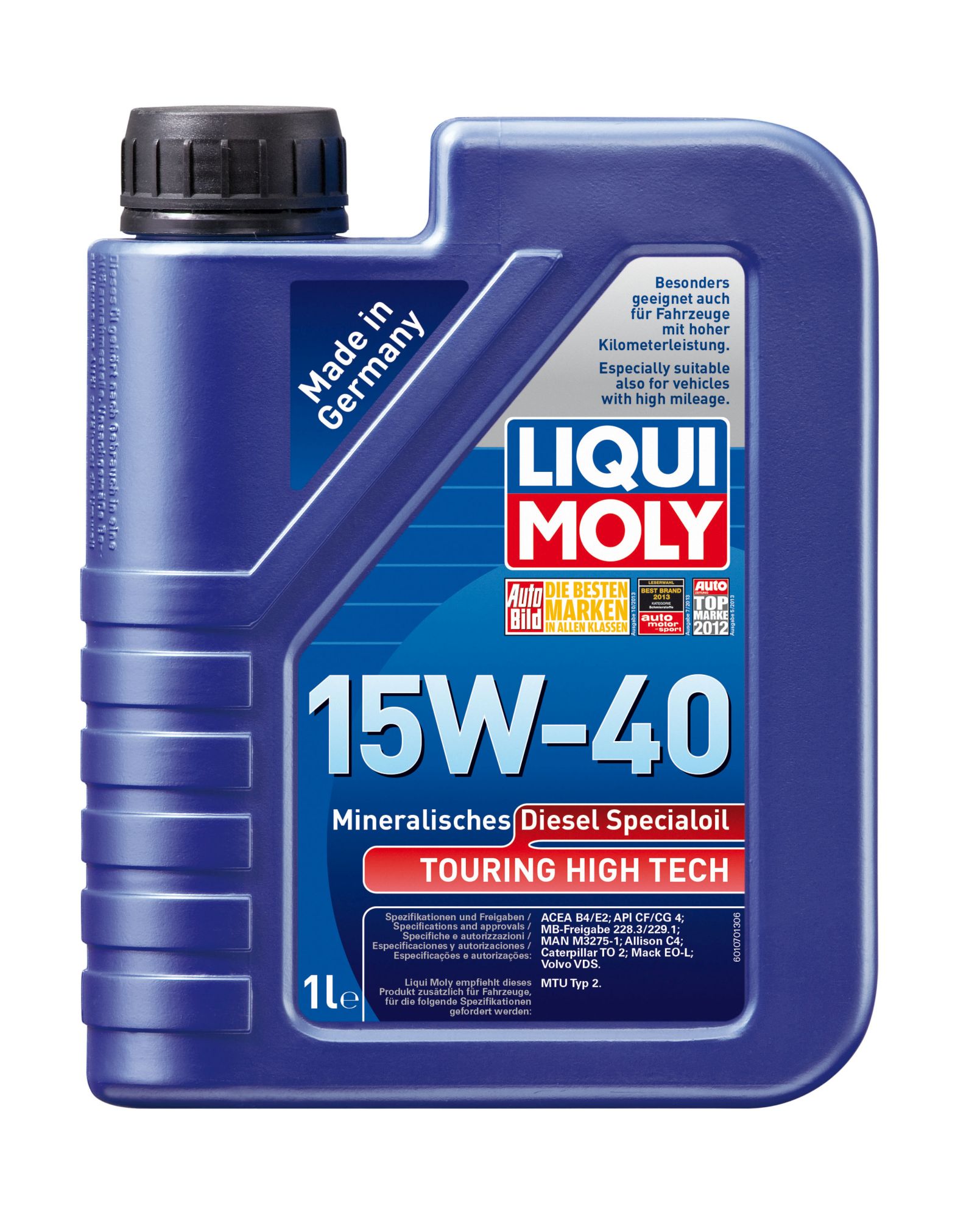 ULEI MOTOR LIQUI MOLY 1070 TOURING HIGH TECH 15W40 1L