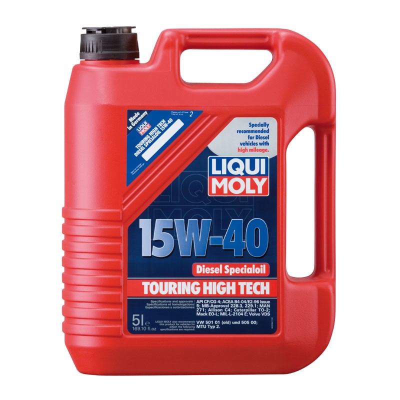 ULEI MOTOR LIQUI MOLY 1073 TOURING HIGH TECH 15W40 5L ULEI MOTOR LIQUI MOLY 1073 TOURING HIGH TECH 15W40 5L