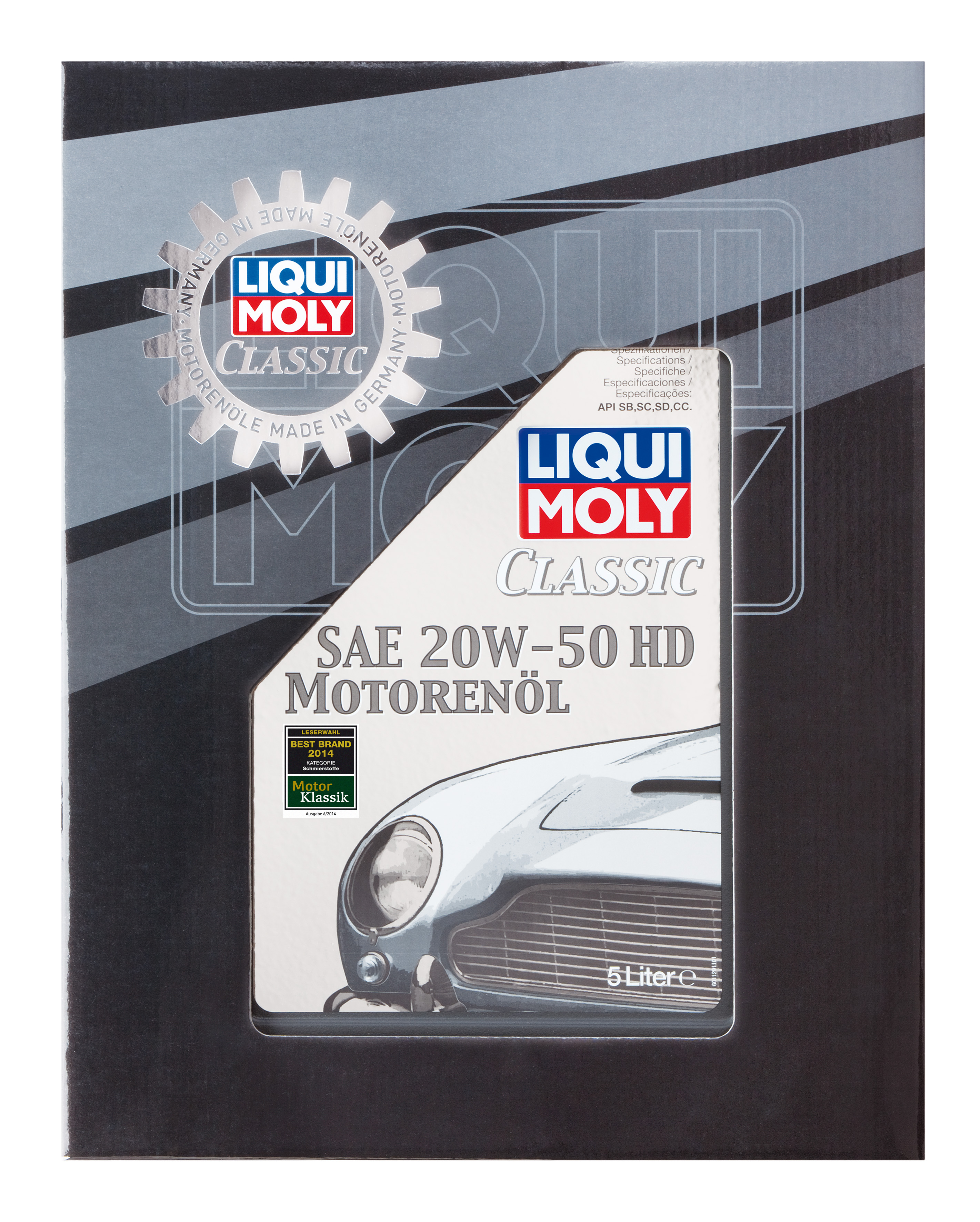 ULEI MOTOR LIQUI MOLY 1129 HD MOTORENOL 20W50 5L