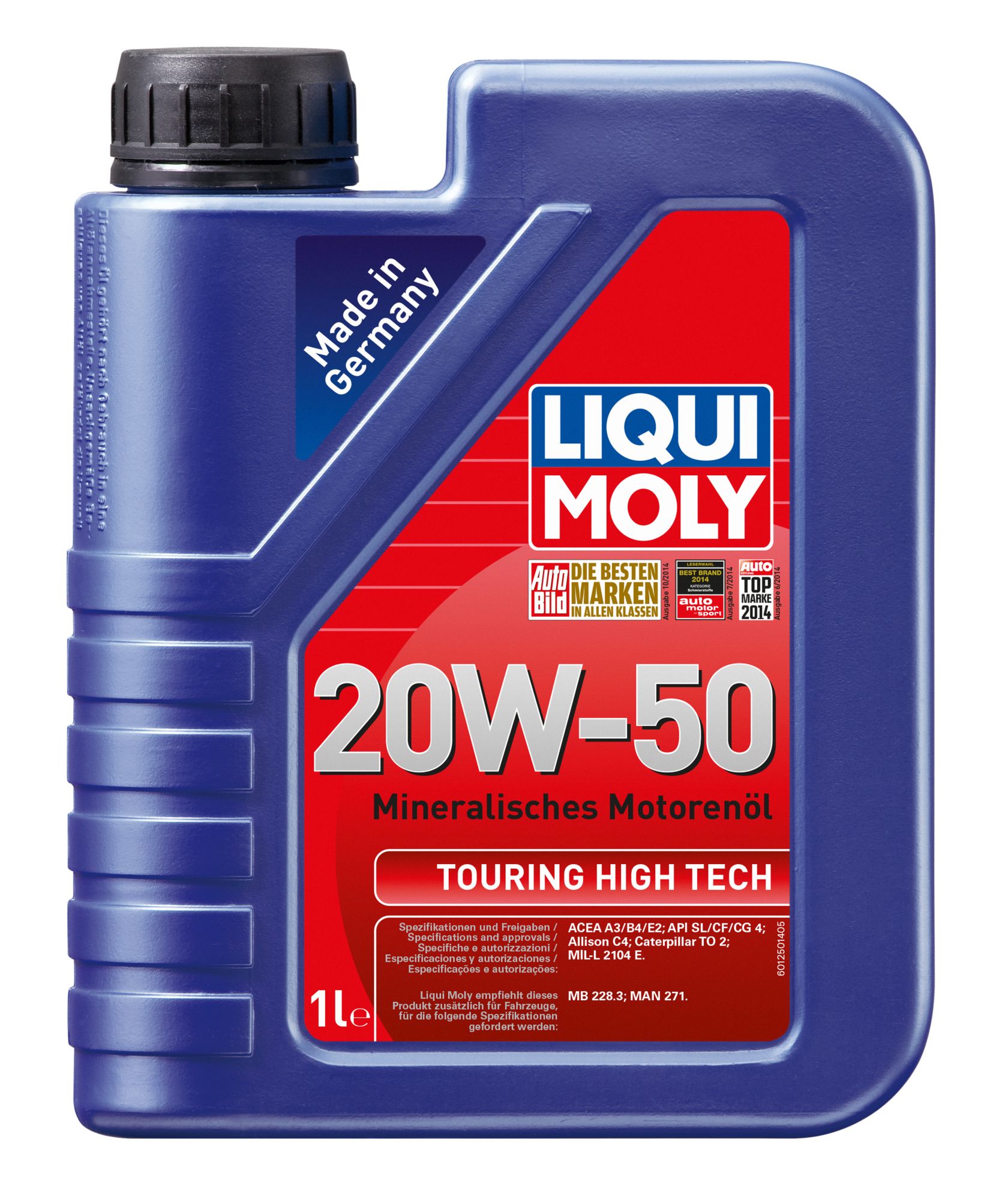 ULEI MOTOR LIQUI MOLY 1250 TOURING HIGH TECH 20W50 1L