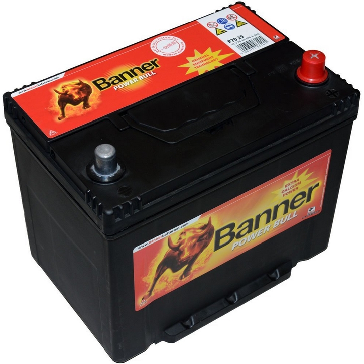 Baterie auto BANNER P70 29 POWER BULL 12V 70AH, 600A