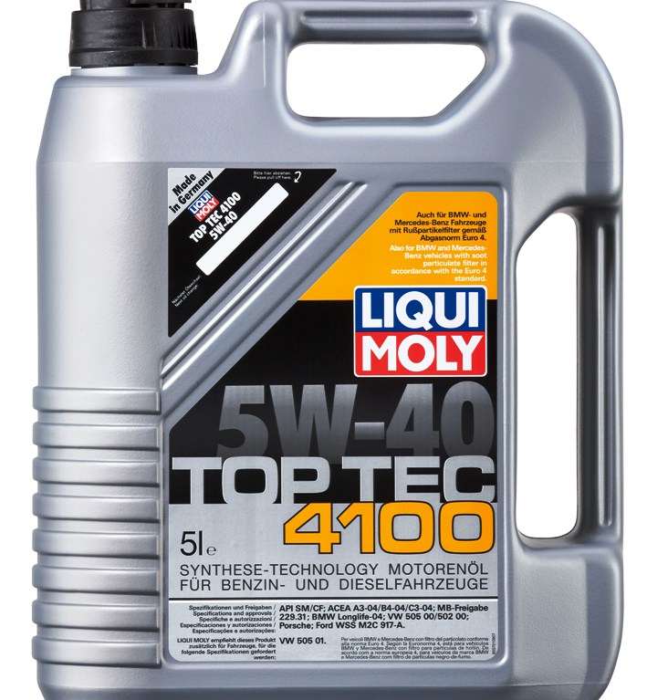 ULEI MOTOR LIQUI MOLY 9511 TOP TEC 4100 5W40 5L