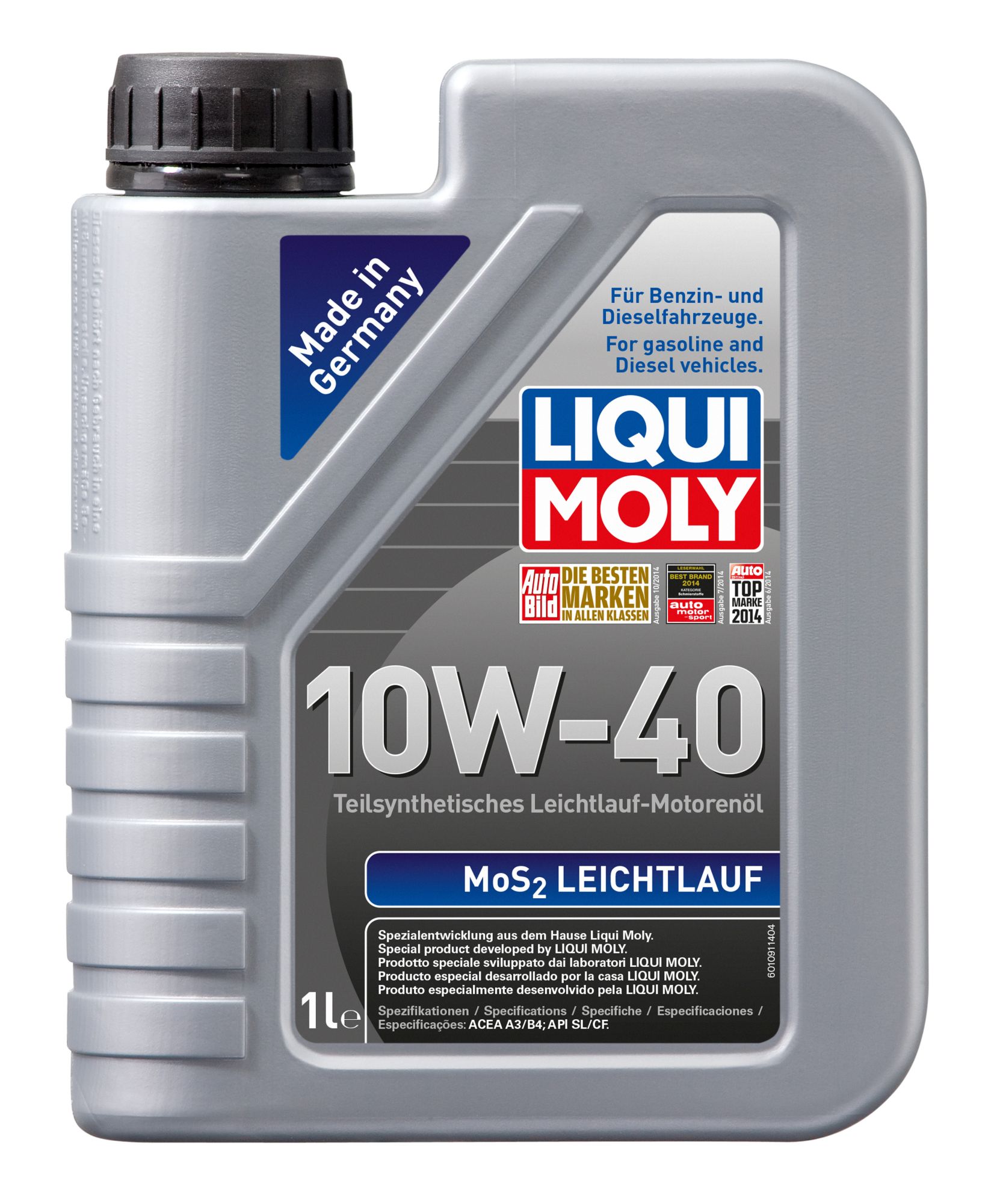 ULEI MOTOR LIQUI MOLY 2626 MOS2 10W40 1L