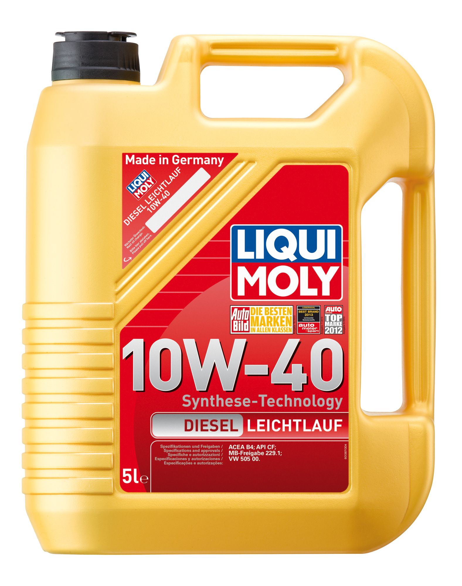 ULEI MOTOR LIQUI MOLY 1387 DIESEL 10W40 5L
