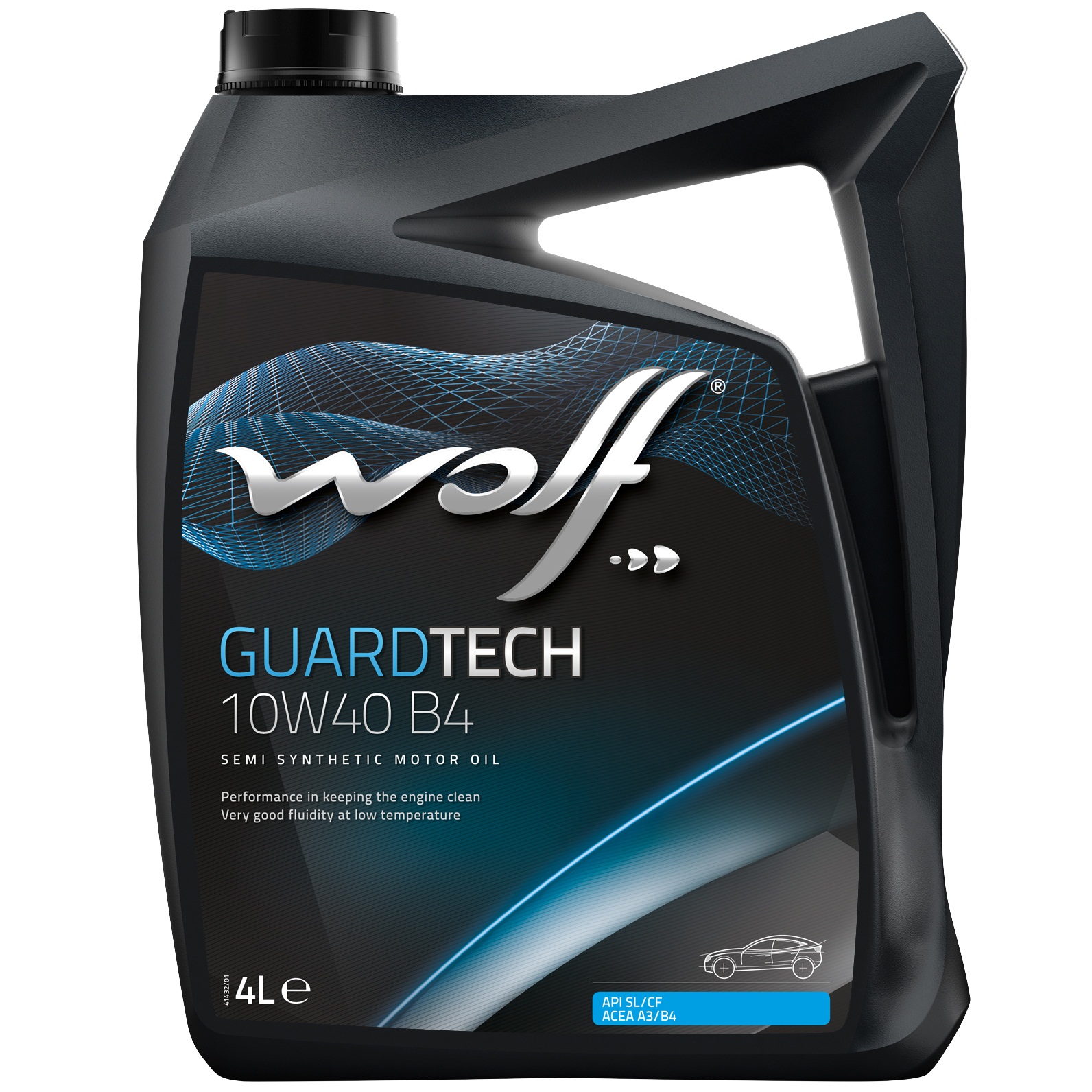 ULEI MOTOR WOLF GUARDTECH B4 10W40 4L