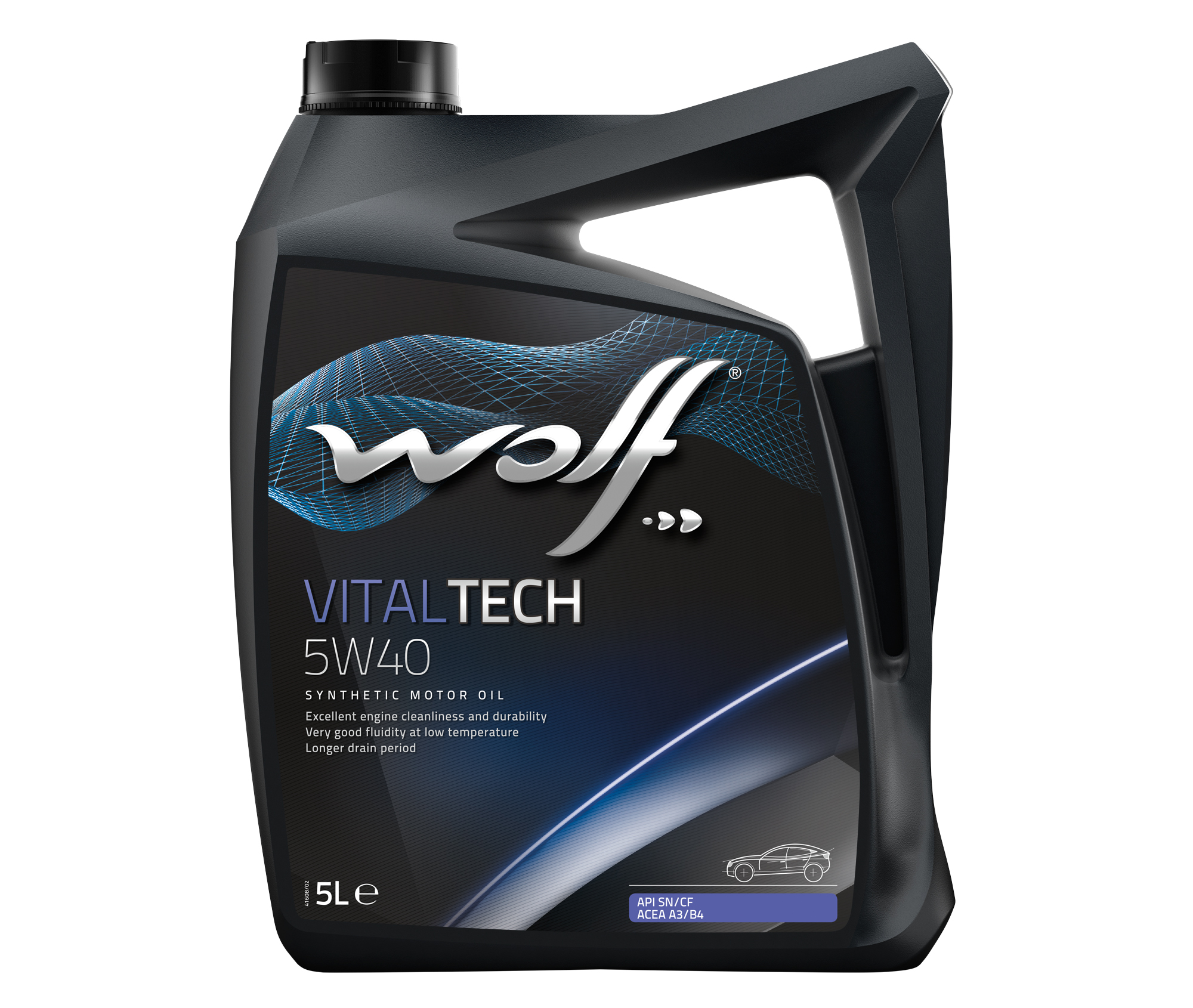 ULEI MOTOR WOLF VITALTECH 5W40 5L ULEI MOTOR WOLF VITALTECH 5W40 5L