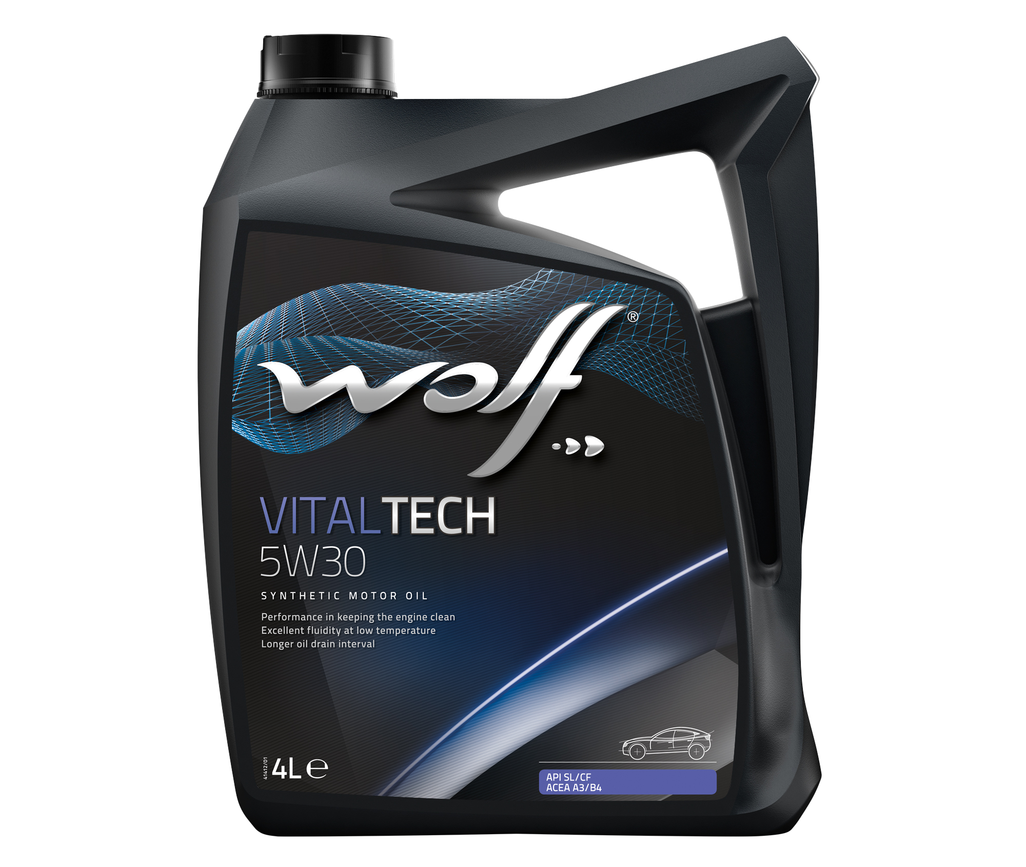 ULEI MOTOR WOLF VITALTECH 5W30 4L ULEI MOTOR WOLF VITALTECH 5W30 4L
