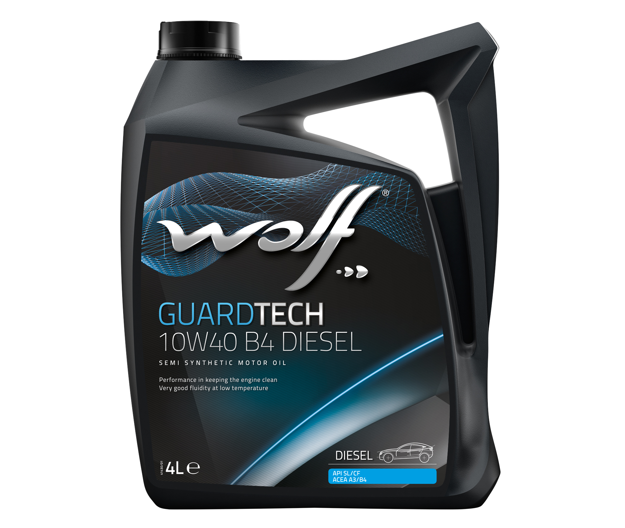 ULEI MOTOR WOLF GUARDTECH B4 DIESEL 10W40 4L ULEI MOTOR WOLF GUARDTECH B4 DIESEL 10W40 4L