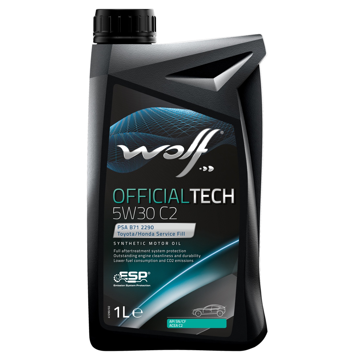 ULEI MOTOR WOLF OFFICIALTECH C2 5W30 1L