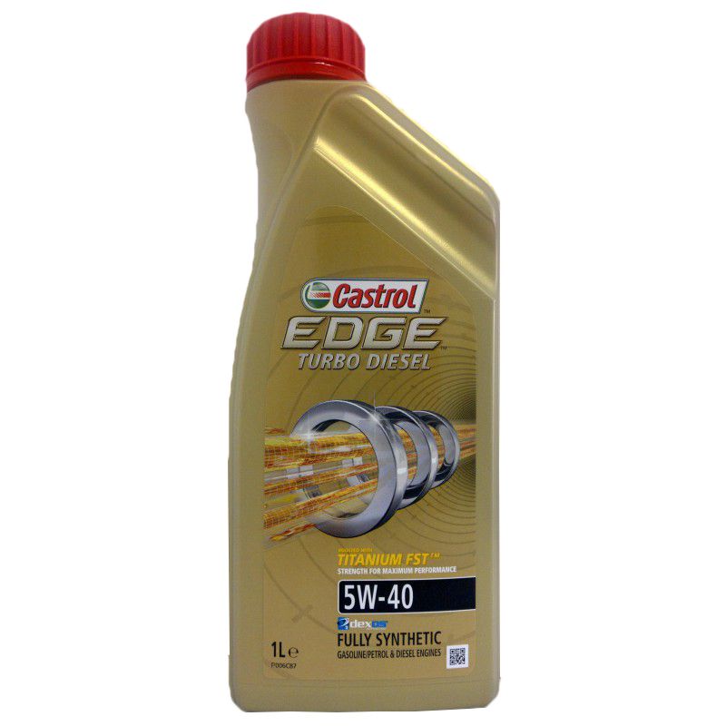 ULEI MOTOR CASTROL EDGE TITANIUM TURBO DIESEL 5W40 1L