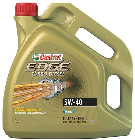 ULEI MOTOR CASTROL EDGE TITANIUM TURBO DIESEL 5W40 4L