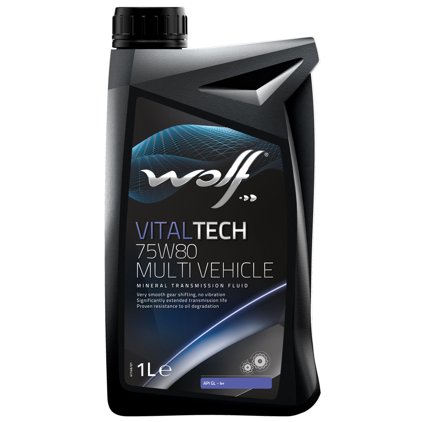 Ulei pentru cutie viteze manuala Wolf Vitaltech Multivehicle 75W80 1L Ulei pentru cutie viteze manuala Wolf Vitaltech Multivehicle 75W80 1L