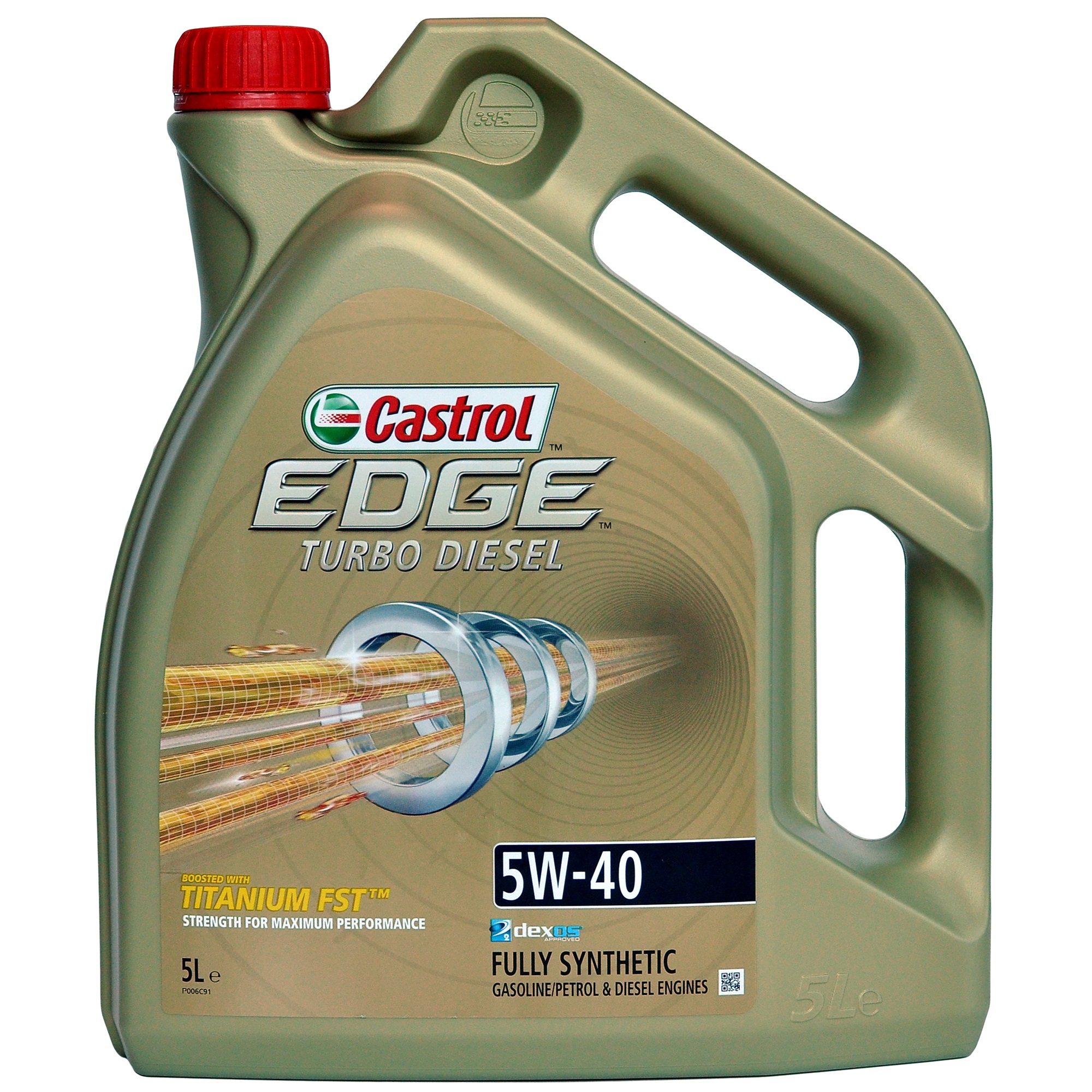 ULEI MOTOR CASTROL EDGE TITANIUM TURBO DIESEL 5W40 5L