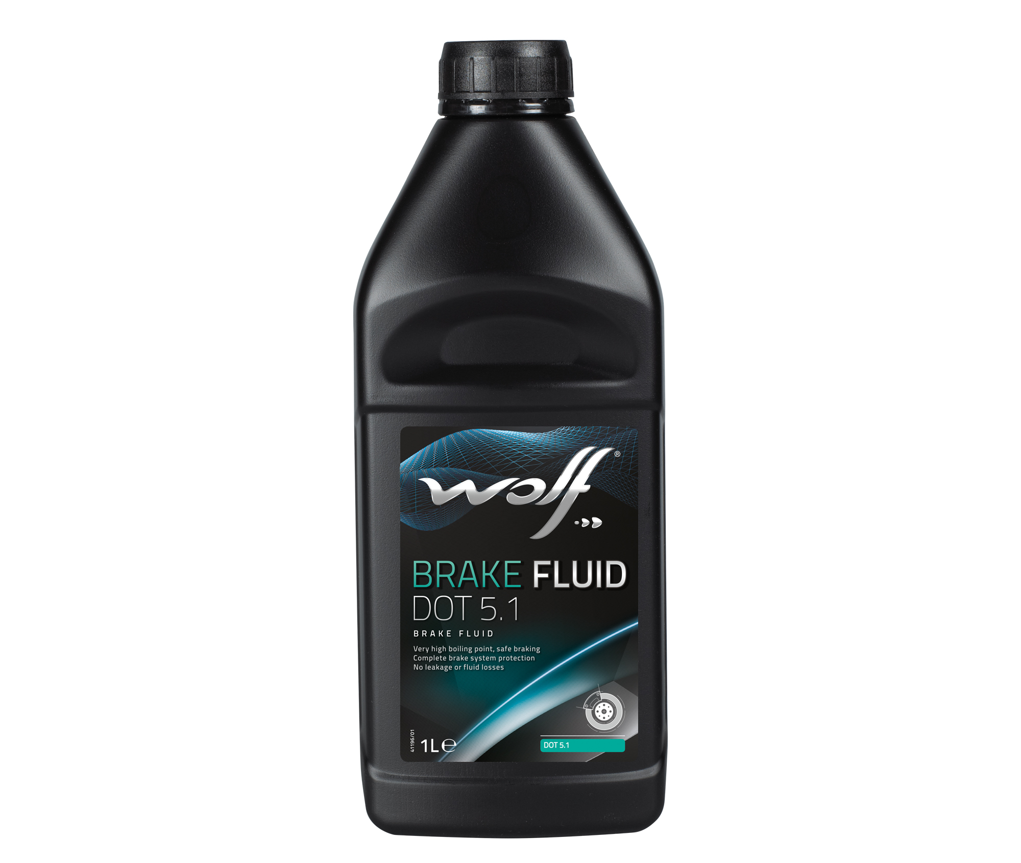 Lichid de frana WOLF BRAKE FLUID DOT 5.1 1L Lichid de frana WOLF BRAKE FLUID DOT 5.1 1L