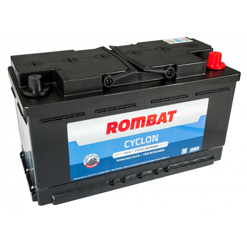 Baterie auto ROMBAT CYCLON 12V 110AH, 900A