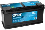 Baterie auto EXIDE EK1050 AGM 12V 105AH, 950A