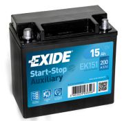 Baterie auto EXIDE EK151 AGM 12V 15AH, 200A