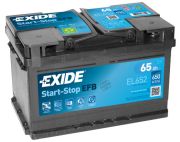 Baterie auto EXIDE EL652 EFB 12V 65Ah, 650A